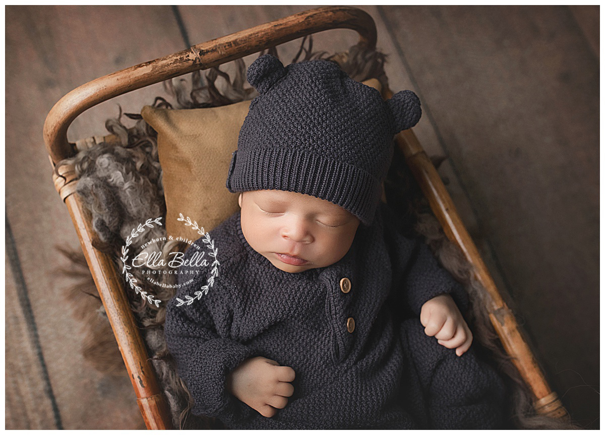 Little Bear ~ San Antonio Newborn Photographer - Ella Bella Photography